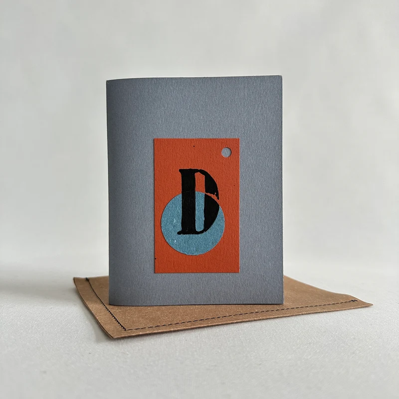 Alphabet D piccolo V