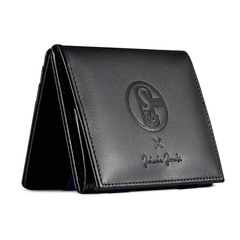 Flap Boy FC Schalke 04 Edition - Portafoglio magico con tasca portamonete