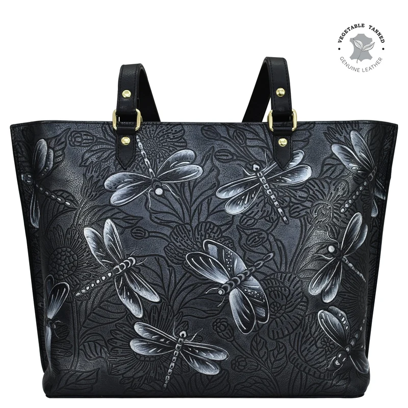Borsa tote grande con cerniera - 698