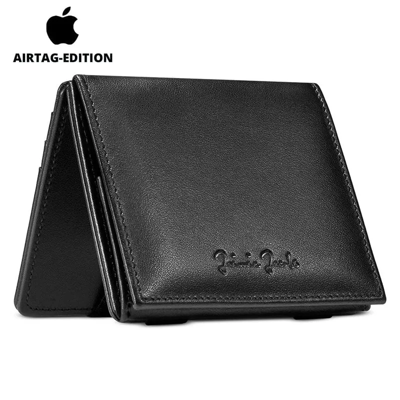 Flap Boy AirTag-Edition - Portafoglio magico con tasca portamonete