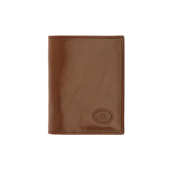 Porta carte in pelle The Bridge Linea Story Uomo Cuoio
