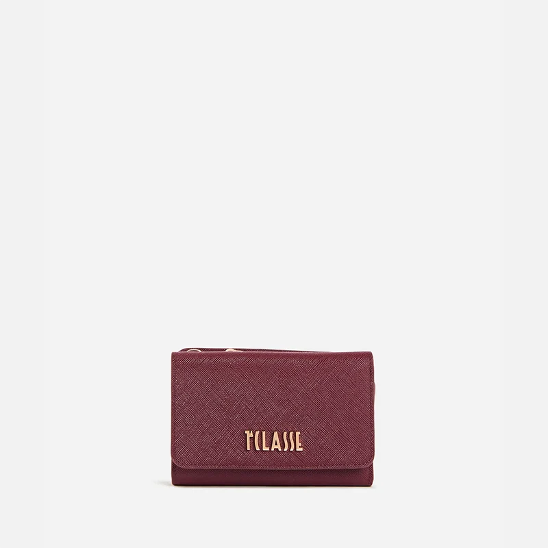 West City portafoglio bifolder medio Burgundy