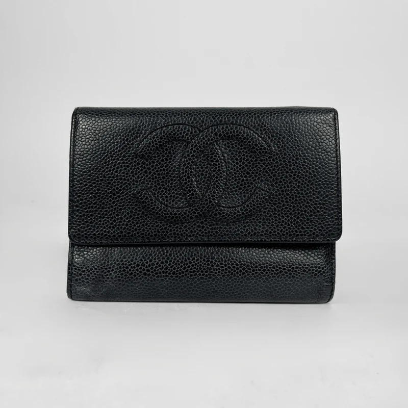 Chanel Caviale nero medio