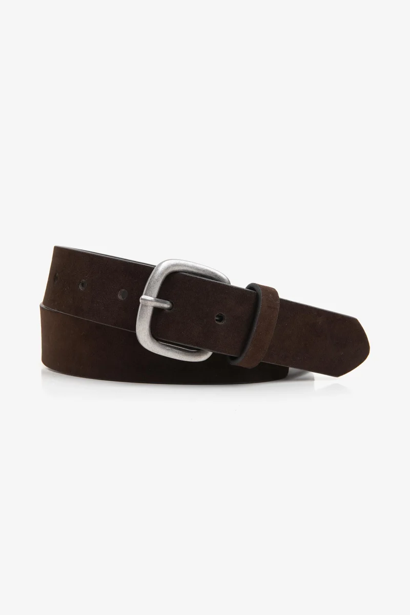 Cintura ecosuede moro