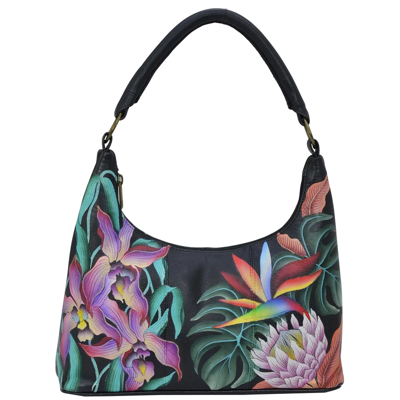 Hobo superiore con zip media - 371