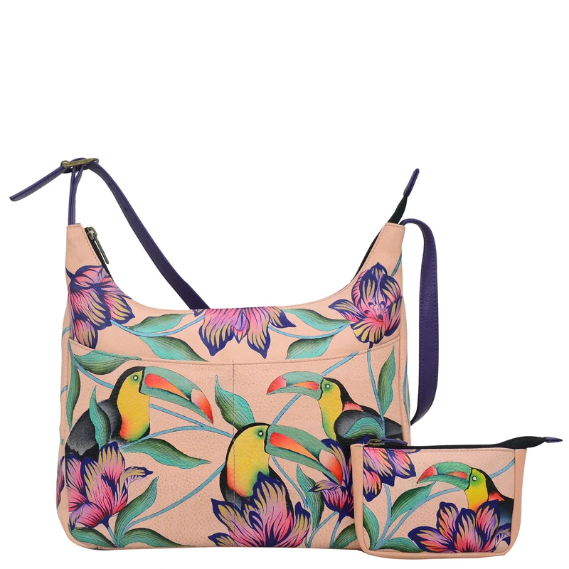 Borsa shopper media con piccolo portachiavi - BN002