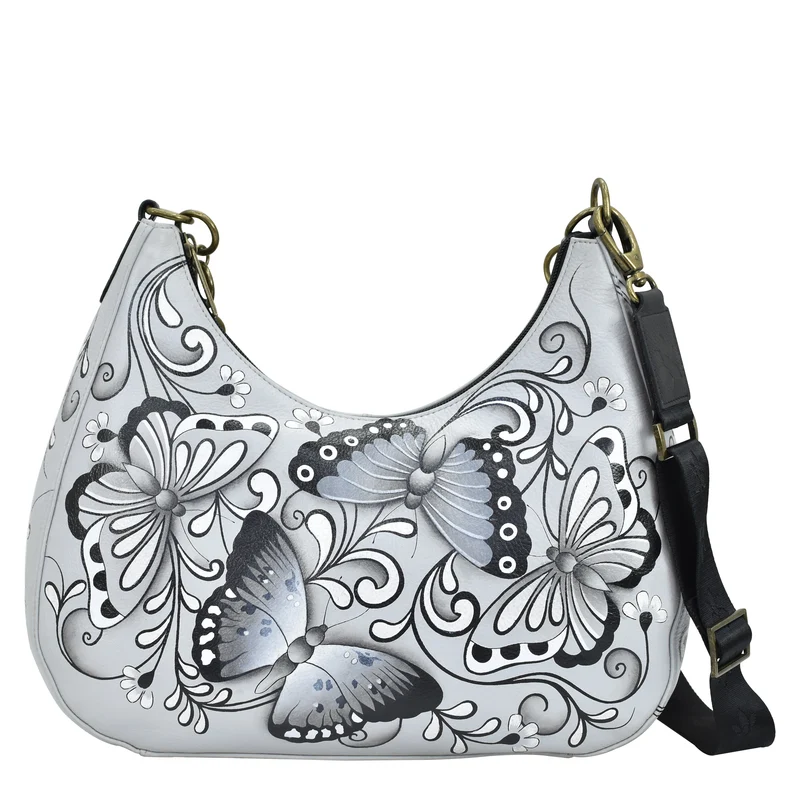 Hobo grande con top a U - 7496