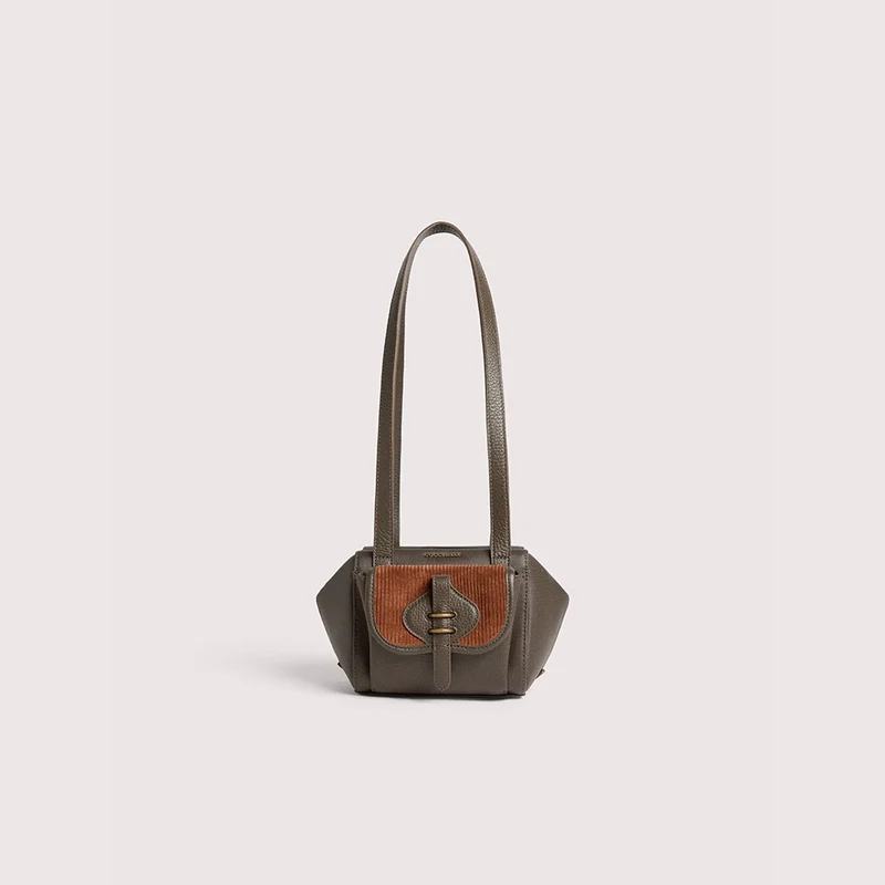 Coccinelle Mavery Pocket Small Fango