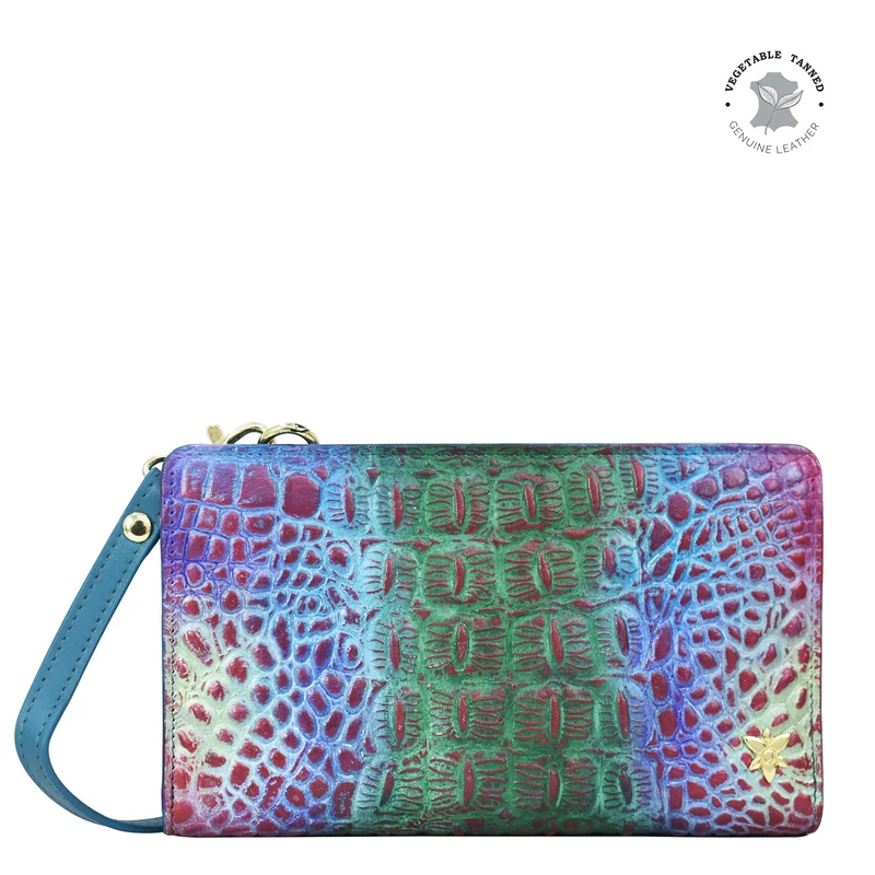 Portafoglio organizer con protezione RFID e tracolla - 1149