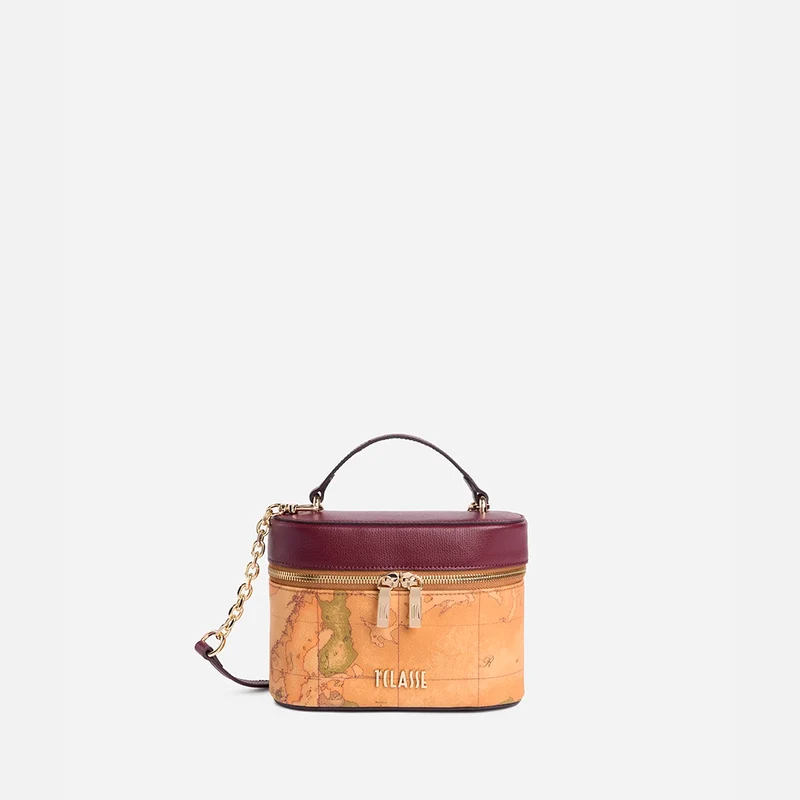 Treasure Bag tracollina vanity Geo Classic e Burgundy