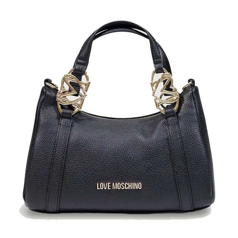 Borsa Donna a Mano LOVE MOSCHINO linea Jewel Nero