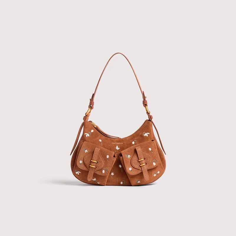 Coccinelle Mavery Pocket medium Cognac