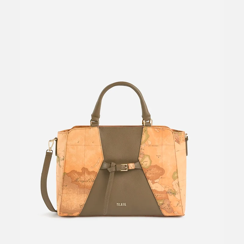 Geo Saloon borsa a mano Verde Oliva