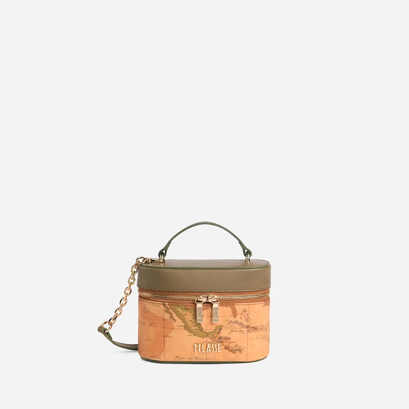 Treasure Bag tracollina vanity Geo Classic e Verde Oliva