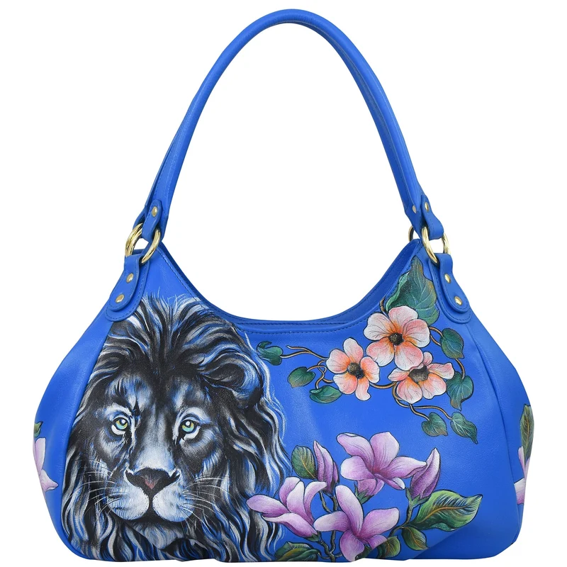 Hobo con triplo scomparto arricciato - 721