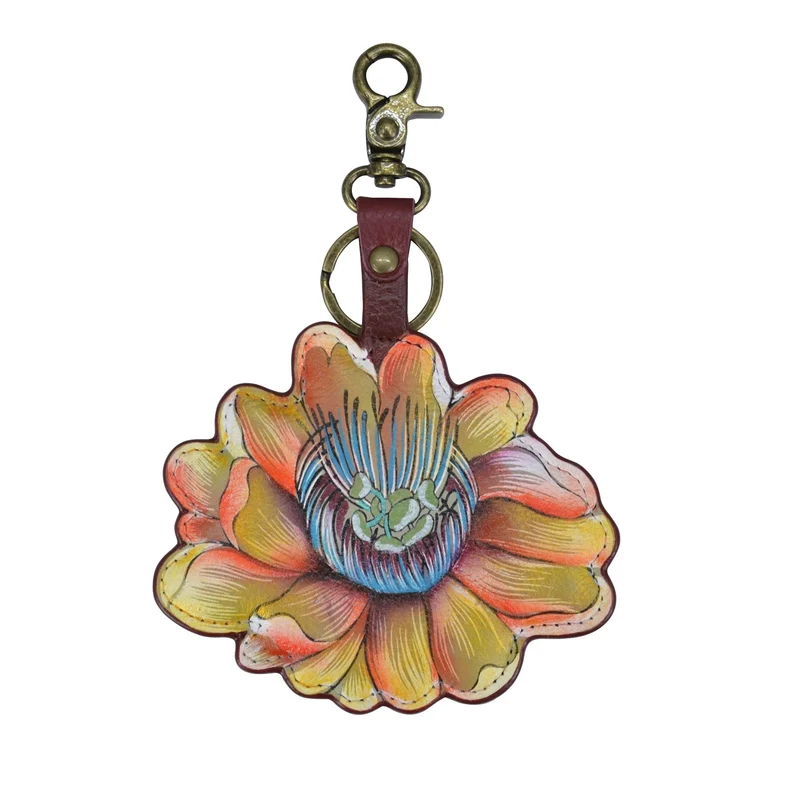 Charm da Borsa in Pelle Verniciata K0033 - Portachiavi