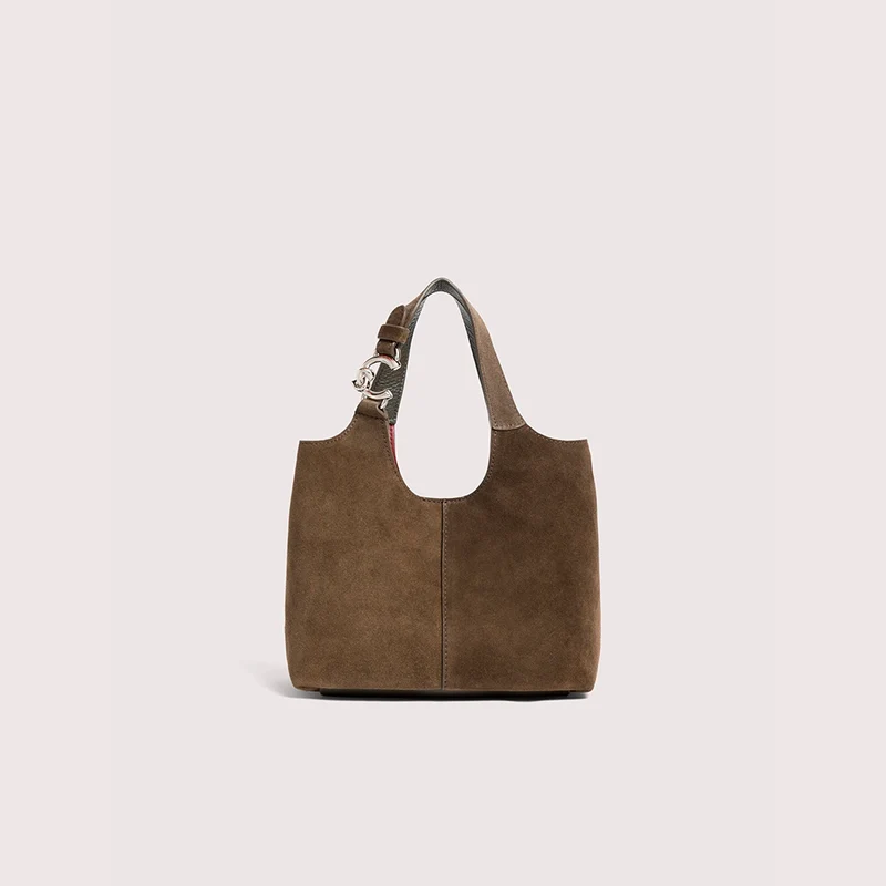 Coccinelle C-Easy Suede Small Fango