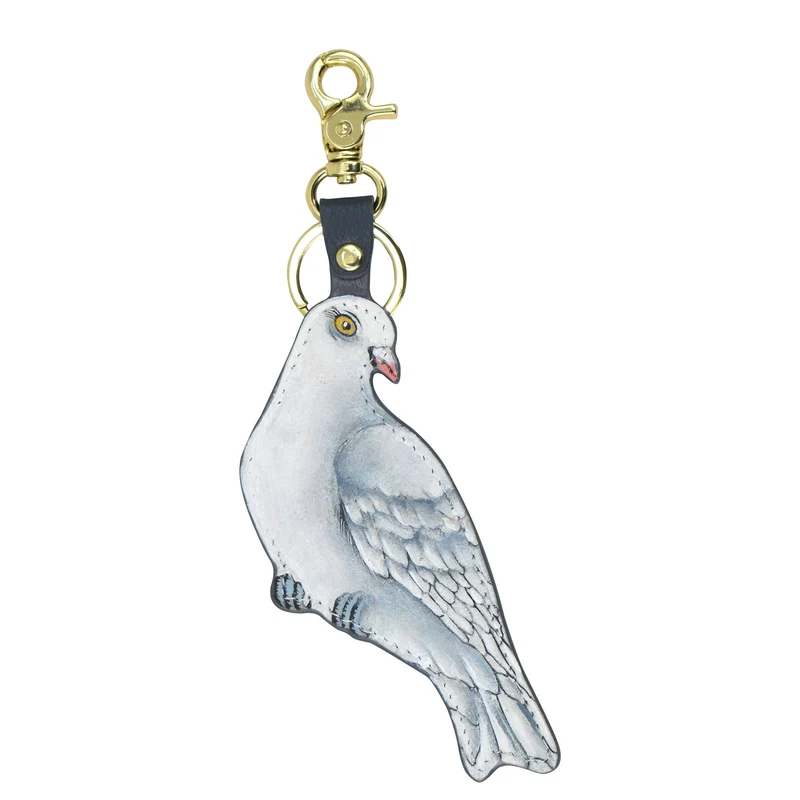 Charm da Borsa in Pelle Verniciata K0041 - Portachiavi