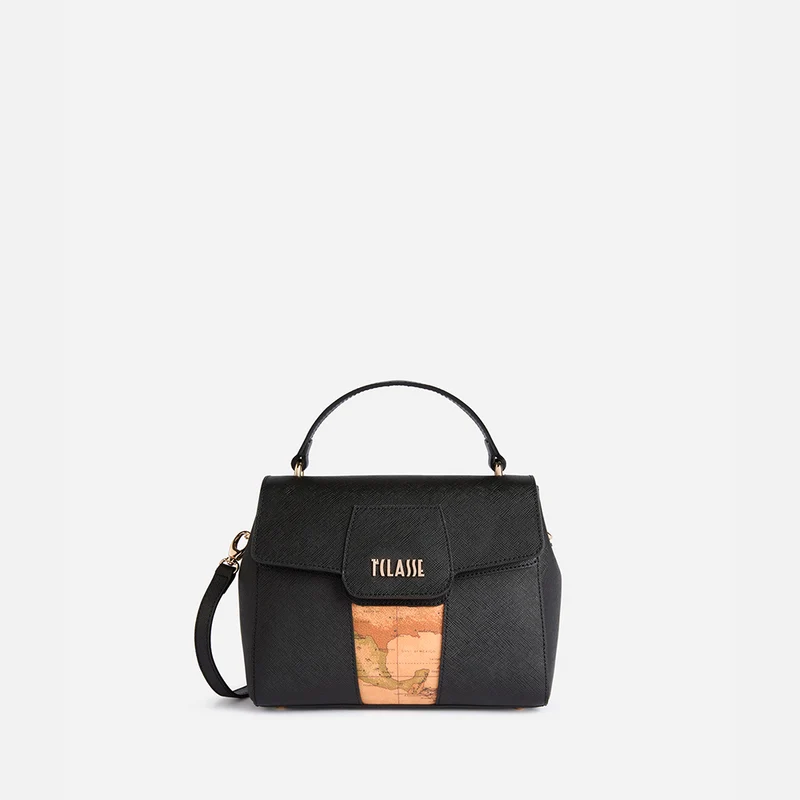 Bloom City borsa a mano con patta Nera