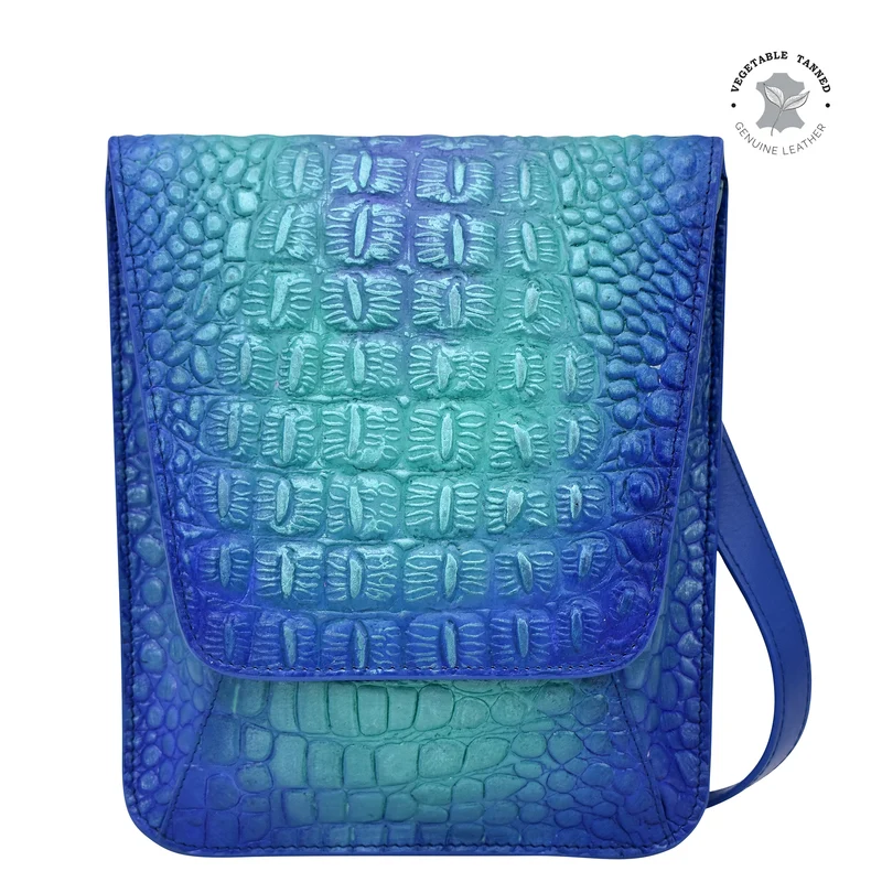 Borsa a tracolla media con patta - 7131