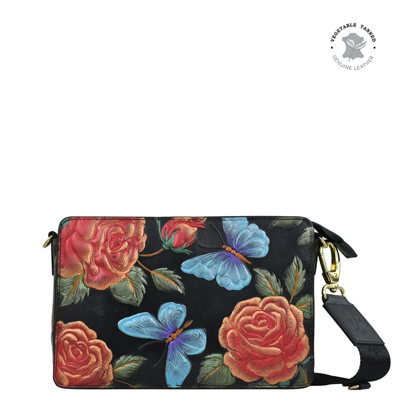 Borsa a tracolla a tre scomparti - 696