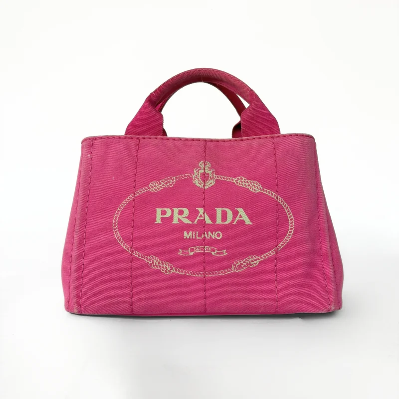 Prada Borsa Canapa piccola in tela