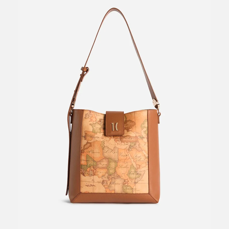 Rock Bag borsa sottospalla Geo Classic e Cuoio