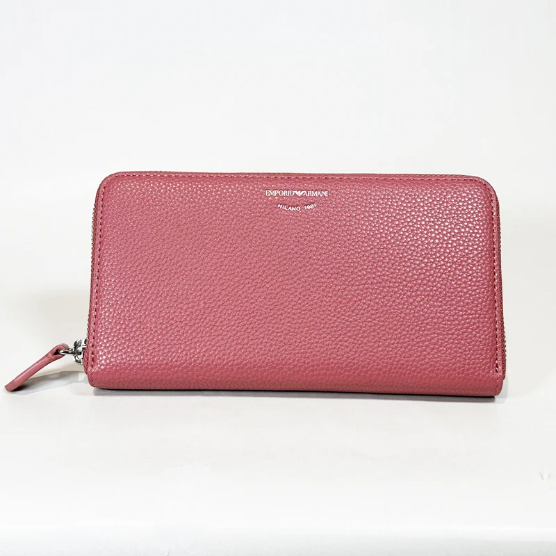 Portafoglio Zip Around Medium Fuxia