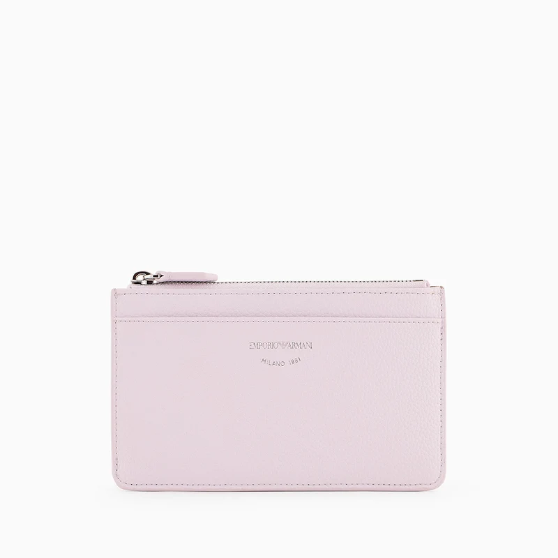 Portacarte con zip MyEA stampa cervo