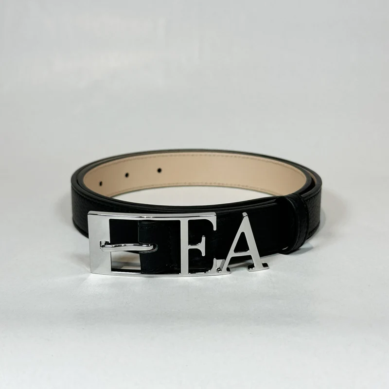 Cintura Donna logo EA Nero