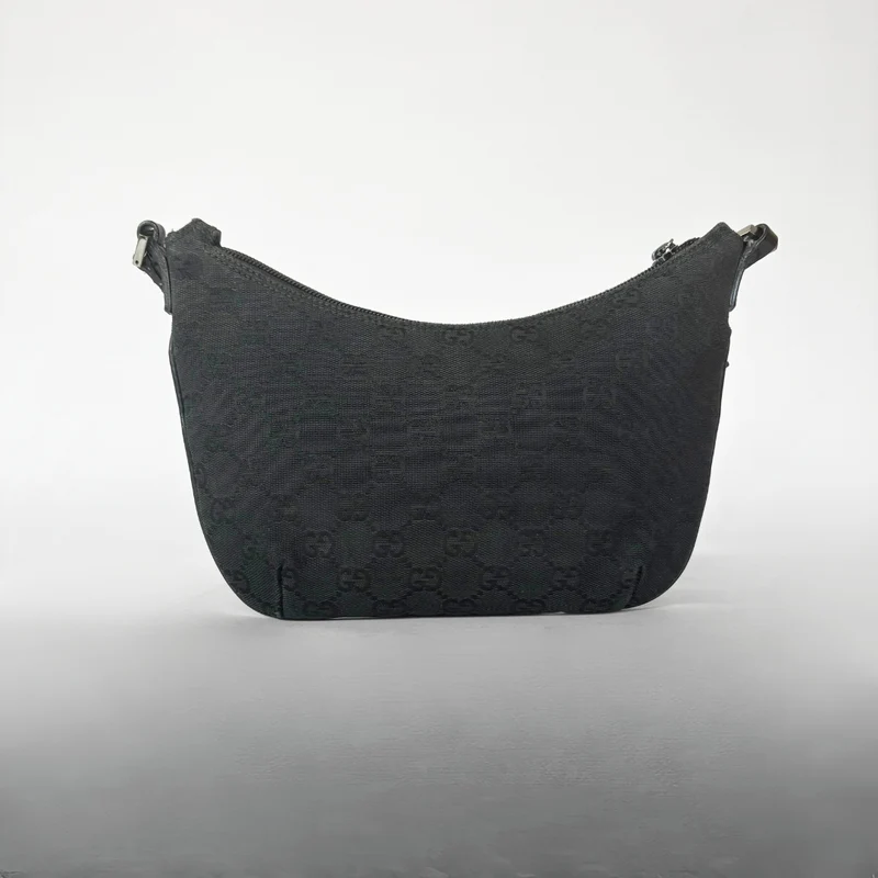 Gucci Borsa a tracolla in tela nera