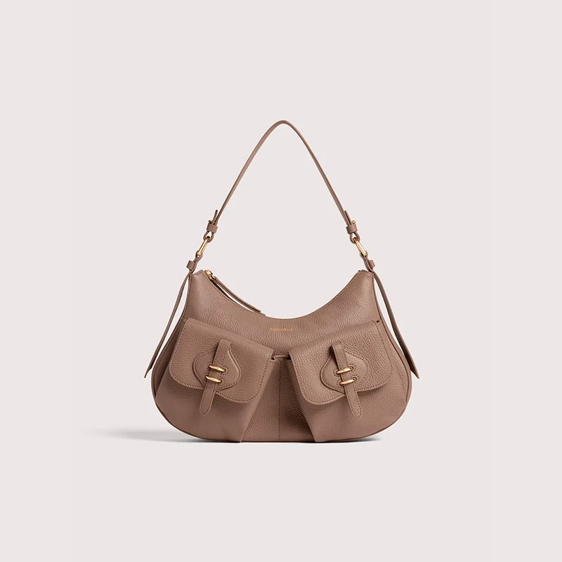 Coccinelle Mavery Pocket Medium Warm Taupe