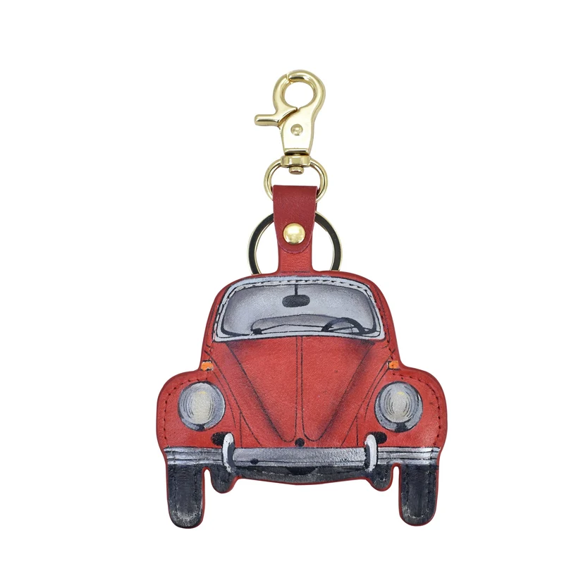 Charm da Borsa in Pelle Verniciata K0035 - Portachiavi