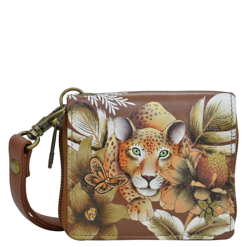Portafoglio organizer piccolo con cerniera lampo - 1161