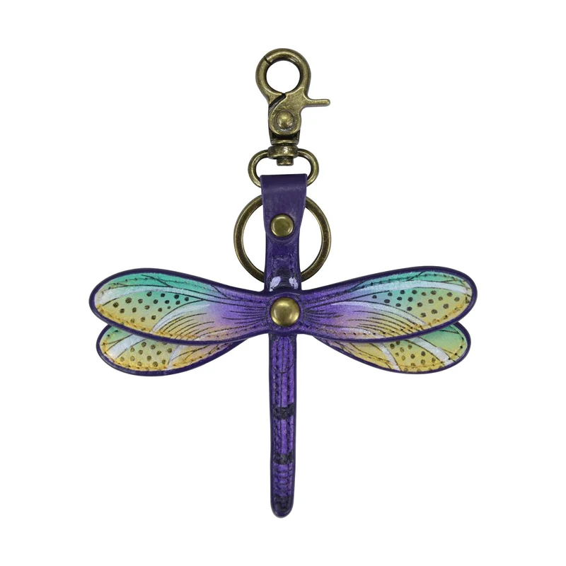 Charm da Borsa in Pelle Verniciata K0034 - Portachiavi