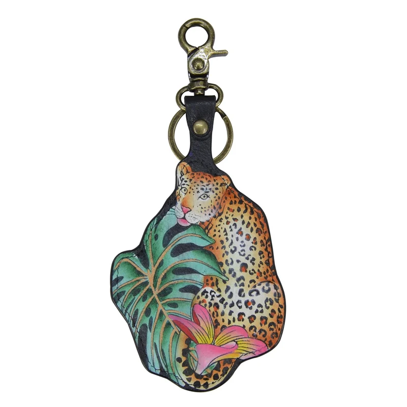 Charm da Borsa in Pelle Verniciata K0032 - Portachiavi