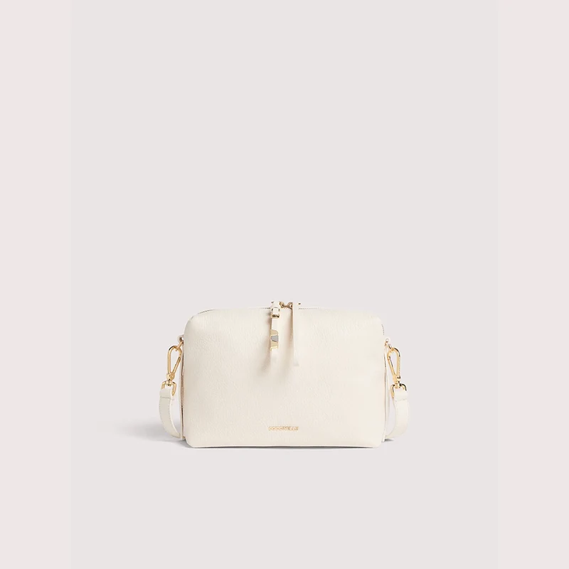 Coccinelle Nory small Bianco Perla