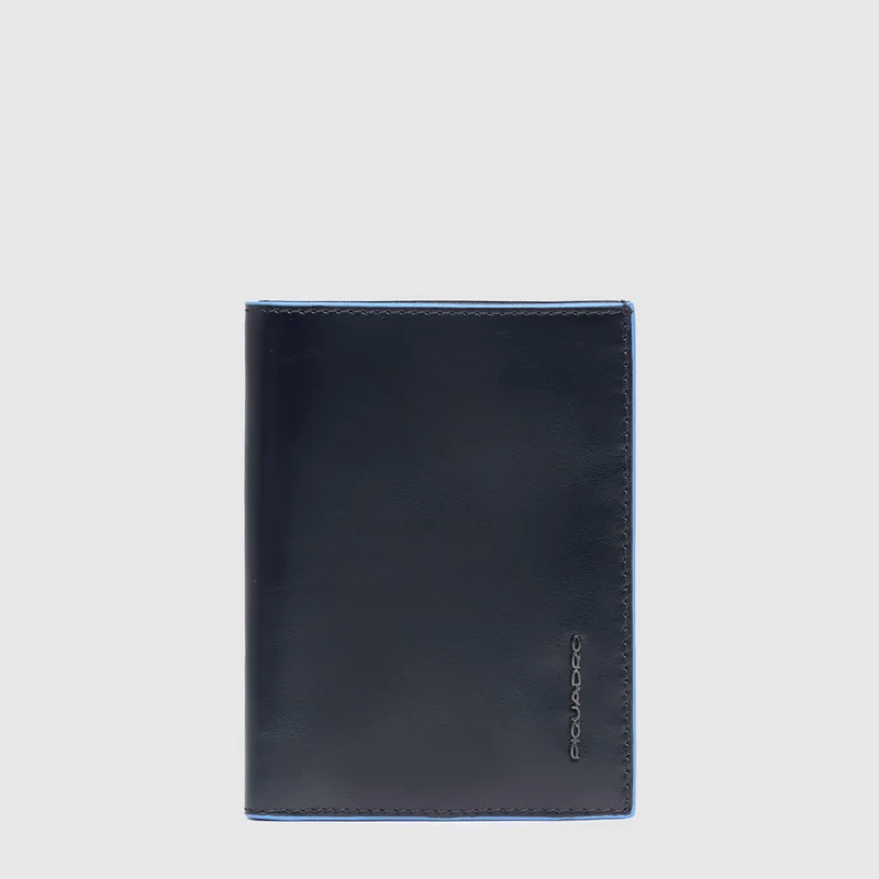 Portafogli uomo verticale Blu Notte
