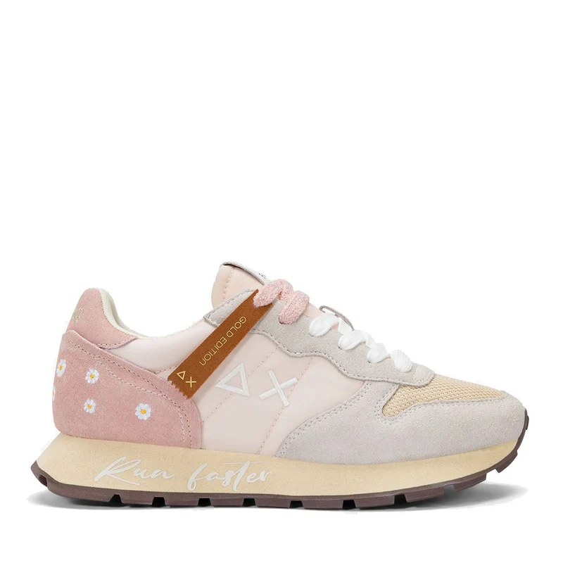 Scarpe Donna Sun68 Sneakers Ally Vintage Colore Porcellana - Z36207
