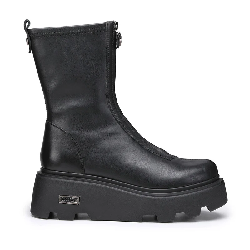 Stivali Donna CULT New Rock 3554 in Pelle Nera