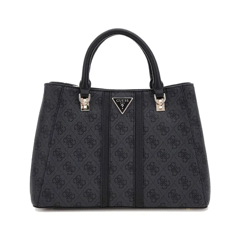 Borsa Donna a Mano GUESS Linea Noreen Colore Coal Logo