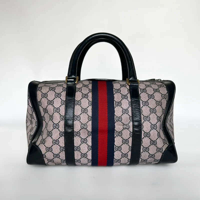 Gucci Borsa Boston in tela monogramma