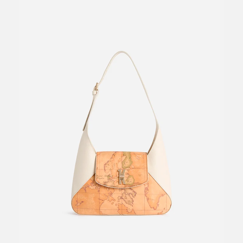 Kangaroo Bag borsa sottospalla Geo Classic e Avorio