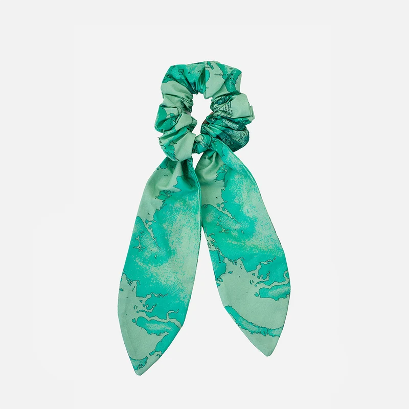 1A Classe Destination elastico per capelli con code Verde Menta