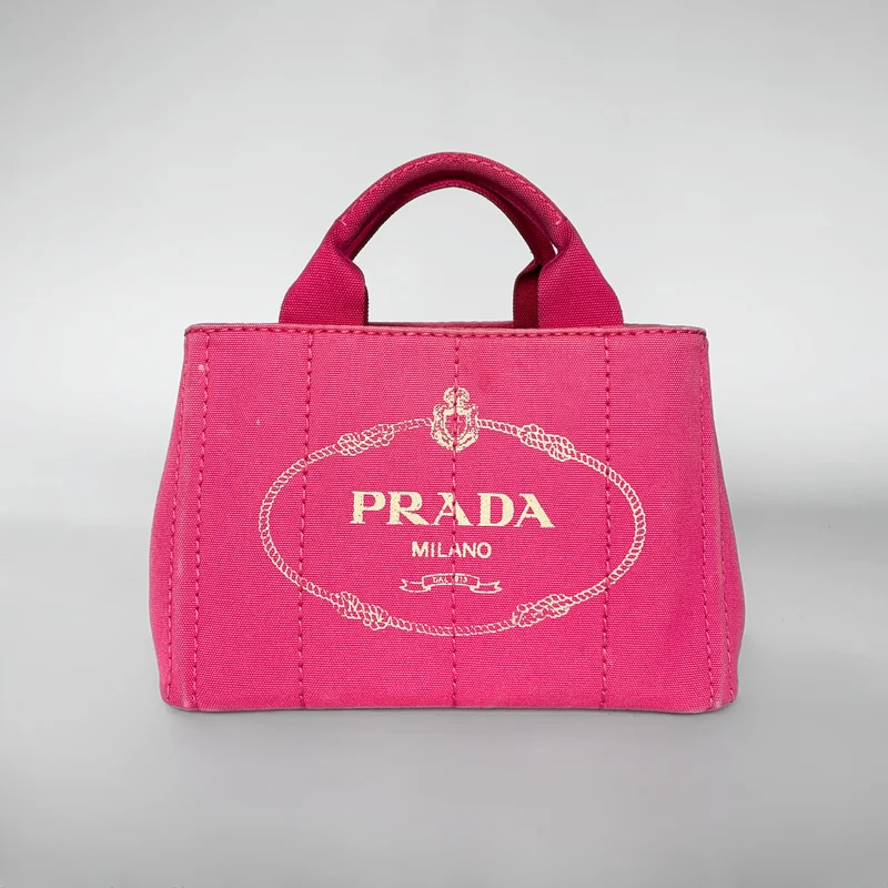 Prada Borsa Canapa piccola in tela