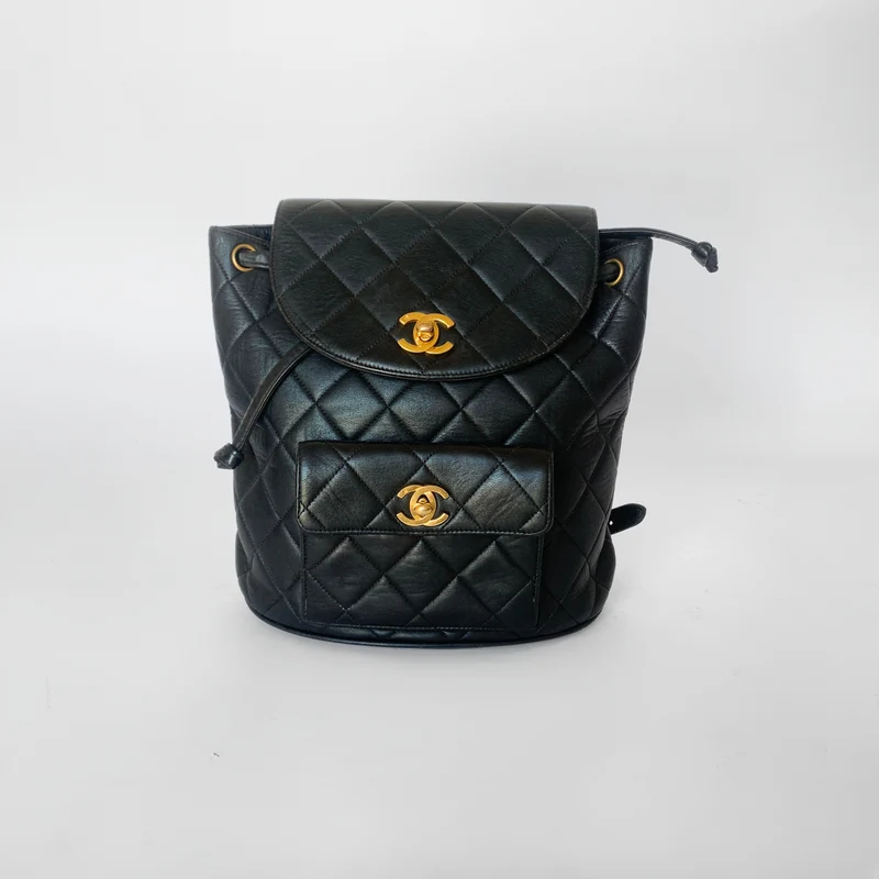 Chanel Duma Zaino in pelle di agnello