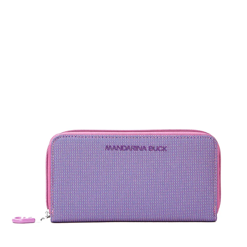 Portafoglio Donna Zip Around MANDARINA DUCK linea MD20 in Tessuto colore Sushi Flower
