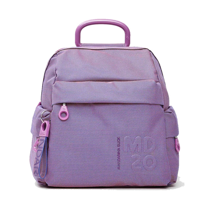 Zaino Piccolo Donna MANDARINA DUCK linea MD20 in Tessuto Colore Sushi Flower