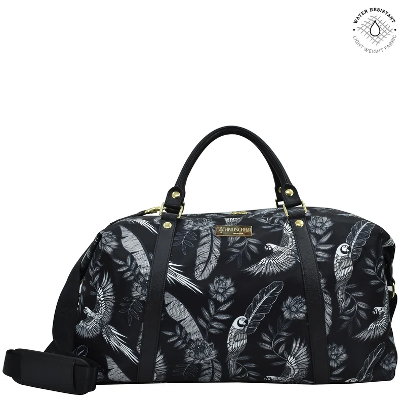 Tessuto con finiture in pelle Great Escape Duffle - 12016