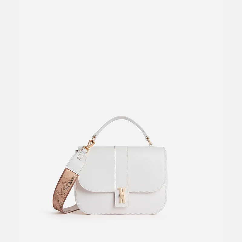 Summer Paradise mini tote Bianco Cotone